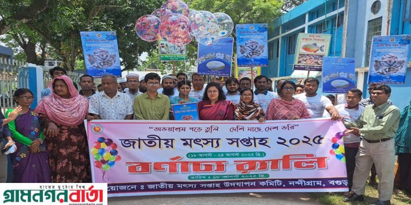 নন্দীগ্রামে নানা আয়োজনে জাতীয় মৎস্য সপ্তাহ উদ্বোধন নন্দীগ্রামে নানা আয়োজনে জাতীয় মৎস্য সপ্তাহ উদ্বোধন