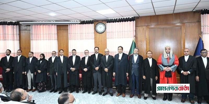 শপথ নিলেন হাইকোর্টের নতুন ২৫ বিচারপতি