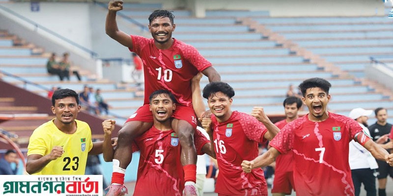 সিঙ্গাপুরকে ৪-১ গোলে বিধ্বস্ত করেছে বাংলাদেশ  