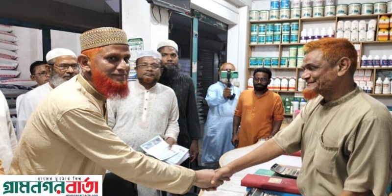 তাহেরপুর পৌরসভায় জামায়াতের এমপি প্রার্থীর গণসংযোগ ও কুশল বিনিময় 