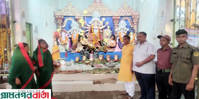 আদমদীঘিতে পুজা মন্ডব পরিদর্শনে পুজা উদযাপন পরিষদ আদমদীঘিতে পুজা মন্ডব পরিদর্শনে পুজা উদযাপন পরিষদ