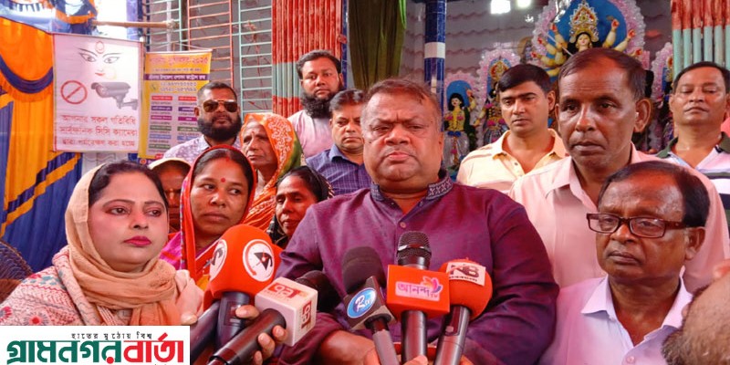 পার্শ্ববর্তী দেশ থেকে শারদীয় দুর্গাপূজায় অস্থিতিশীলতা সৃষ্টির চেষ্টা চলছে: মীর সরফত আলী সপু পার্শ্ববর্তী দেশ থেকে শারদীয় দুর্গাপূজায় অস্থিতিশীলতা সৃষ্টির চেষ্টা চলছে: মীর সরফত আলী সপু