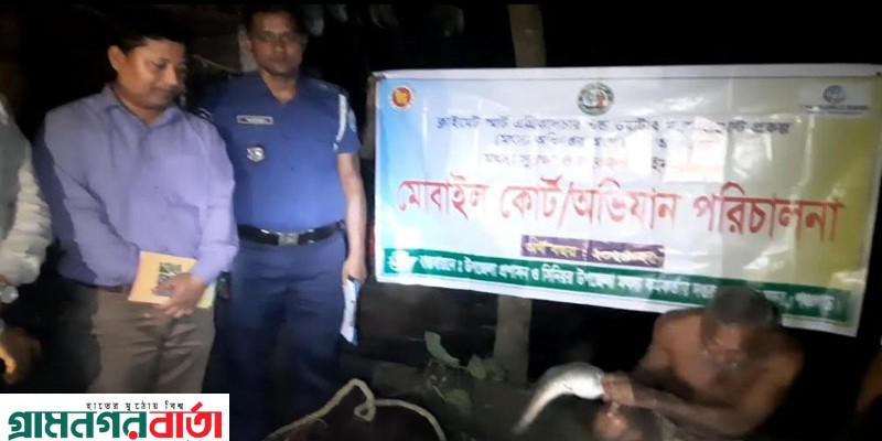 পঞ্চগড়ে নিষিদ্ধ আফ্রিকান মাগুর চাষ, ভ্রাম্যমাণ আদালতে জরিমানা পঞ্চগড়ে নিষিদ্ধ আফ্রিকান মাগুর চাষ, ভ্রাম্যমাণ আদালতে জরিমানা