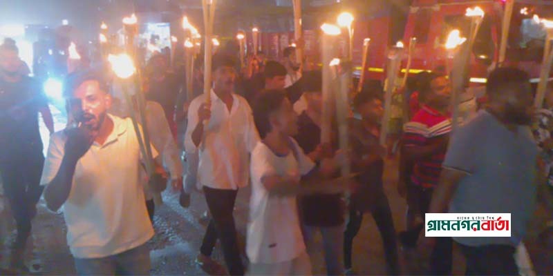 জেলা চাই, মামলা নয়—ভৈরবে মশাল মিছিল জেলা চাই, মামলা নয়—ভৈরবে মশাল মিছিল