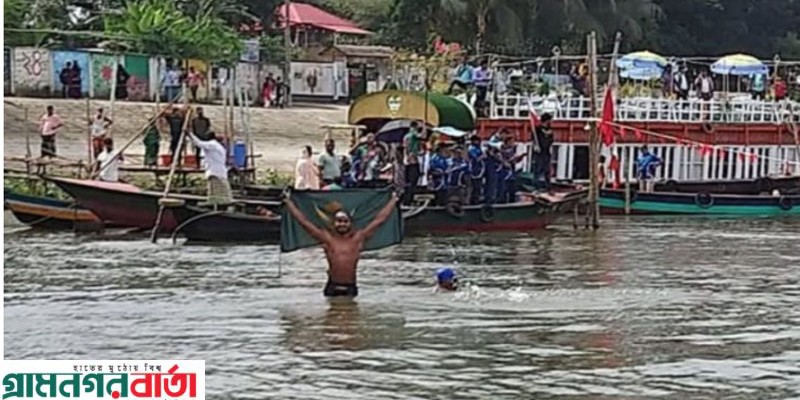 ধলেশ্বরী নদীতে ২১তম জাতীয় দূরপাল্লা সাঁতার প্রতিযোগিতা সম্পন্ন ধলেশ্বরী নদীতে ২১তম জাতীয় দূরপাল্লা সাঁতার প্রতিযোগিতা সম্পন্ন