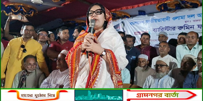 কথায় কথায় ব্রাহ্মণবাড়িয়ায় জোটের প্রার্থী আসে কেন: রুমিন ফারহানা