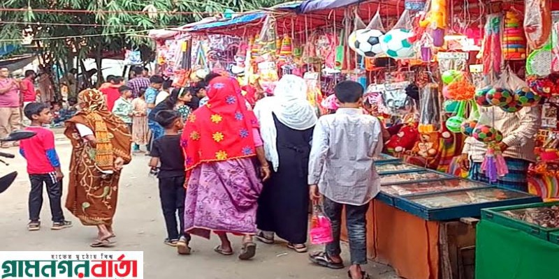 আদমদীঘিতে গ্রাম বাংলার ঐতিহ্য নবান্ন উৎসব পালিত