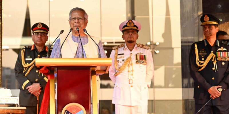 বন্ধু রাষ্ট্রের সঙ্গে সম্মানজনক ও বৈশ্বিক সহবস্থানে বাংলাদেশ বিশ্বাসী: প্রফেসর ইউনূস