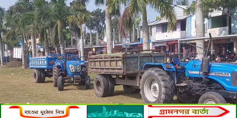 কালকিনিতে অবৈধ যানবাহন বন্ধে অভিযান ও জরিমানা আদায়