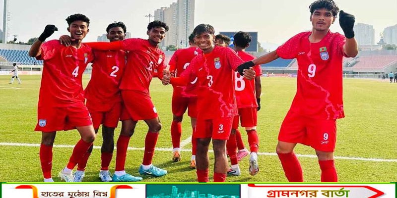 শ্রীলঙ্কাকে গোলে ভাসিয়ে বাংলাদেশের হ্যাটট্রিক জয়