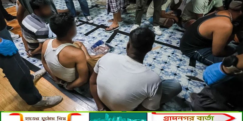 সিঙ্গাপুরের উডল্যান্ডসে মাদকবিরোধী অভিযানে ১১ বাংলাদেশি আটক