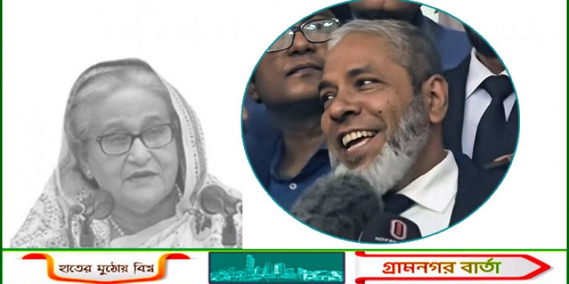 গুমের দুই মামলায় হাসিনার পক্ষে রাষ্ট্রীয় খরচে আইনজীবী আমীর হোসেন