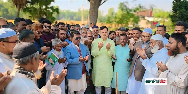 নন্দীগ্রামে থালতা-চাঁনপুর সড়ক পাকাকরণ কাজ উদ্বোধন