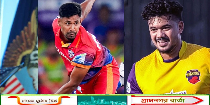 আইএল টি-টোয়েন্টিতে তাসকিন মোস্তাফিজের ম্যাচে ৫ উইকেট