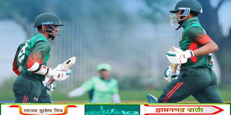 পাকিস্তানের কাছে হেরে ফাইনাল খেলার স্বপ্ন ভঙ্গ টাইগার যুবাদের