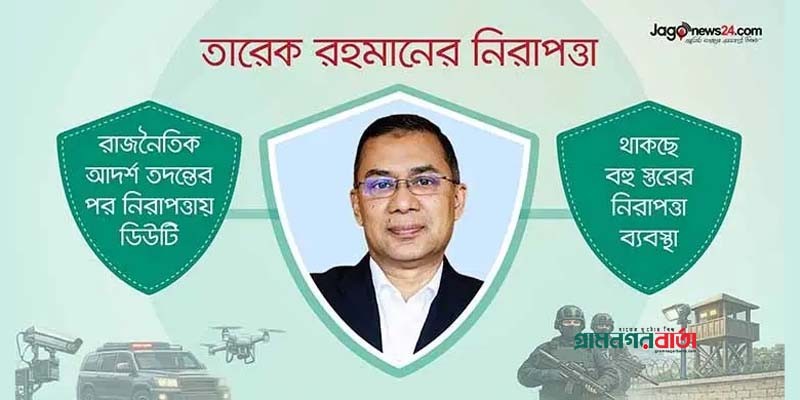 বিমানবন্দরে নামলেই তারেক রহমানকে ঘিরে ‘বিশেষ নিরাপত্তা বলয়’
