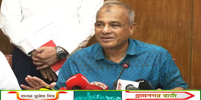 দেশে নিরাপত্তা শঙ্কা নেই, ২০ জনকে দেয়া হয়েছে গানম্যান: স্বরাষ্ট্র উপদেষ্টা