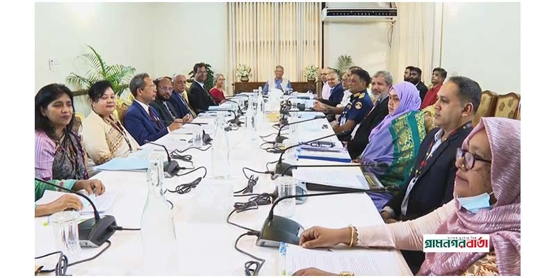 গভীর সমুদ্রে গবেষণা ও সমস্যা চিহ্নিত করতে গুরুত্বারোপ প্রধান উপদেষ্টার