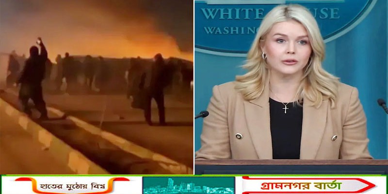 ৮০০ বিক্ষোভকারীর ফাঁসি কার্যকর স্থগিত করেছে ইরান: হোয়াইট হাউস