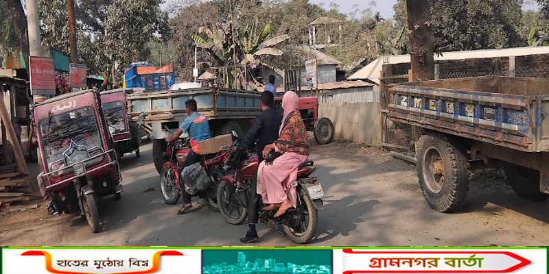 পঞ্চগড়ে অবৈধ ইট ভাটা অভিযানে বাঁধা        