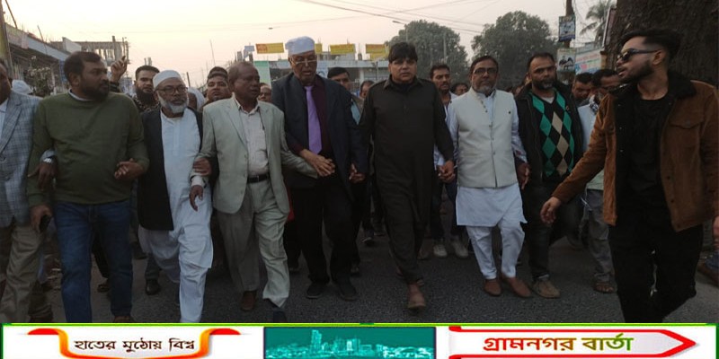 বিএনপি ও অঙ্গসংগঠনের উদ্যোগে কালিহাতীতে আনন্দ মিছিল