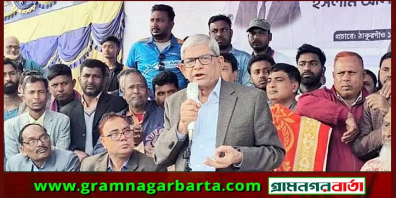 হাসিনা থাকলে অন্তত একটা গণতান্ত্রিক অবস্থা বিরাজ করতো: ফখরুল