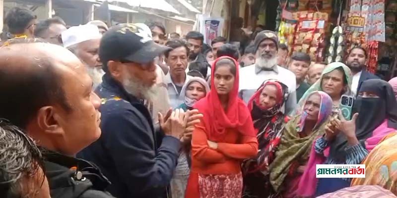 মুন্সীগঞ্জে কামরুজ্জামান রতনের ধানের শীষের গণসংযোগ