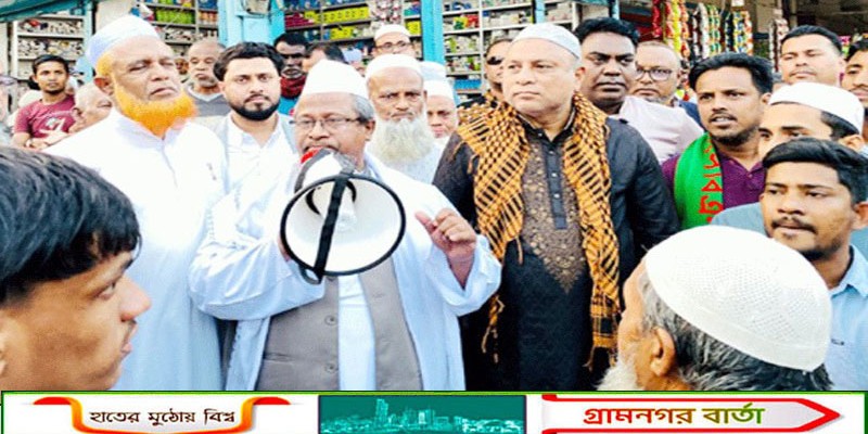 সিলেট-৬ আসনে বিএনপির প্রার্থীকে বিজয়ী করতে জমিয়তের নেতারা মাঠে নেমেছেন