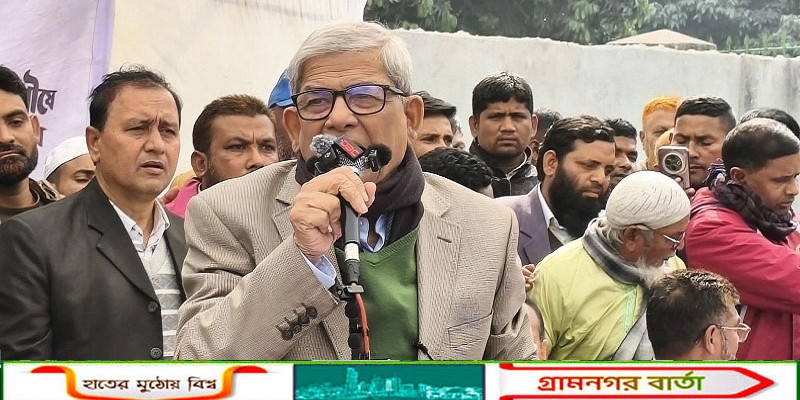 যারা স্বাধীনতার বিরোধিতা করেছিল, তাদের হাতে দেশ নিরাপদ নয়: মির্জা ফখরুল