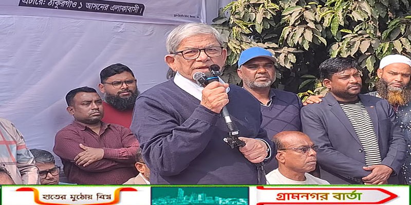 নির্বাচনে সঠিক সিদ্ধান্ত নিতে ব্যর্থ হলে আবারও আমরা বিপদের মধ্যে পড়ব: মির্জা ফখরুল