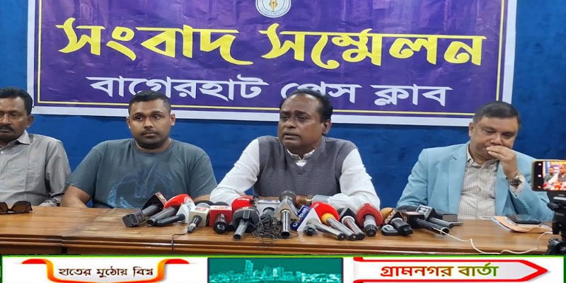 বাগেরহাটে স্বতন্ত্র প্রার্থীর নির্বাচনী  প্রচারণায় বাঁধা, অফিসে তালা, ভাংচুর -অগ্নিসংযোগ