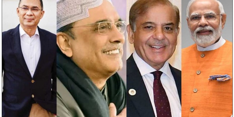 তারেক রহমানকে অভিনন্দন জানালেন শেহবাজ-জারদারি-মোদি