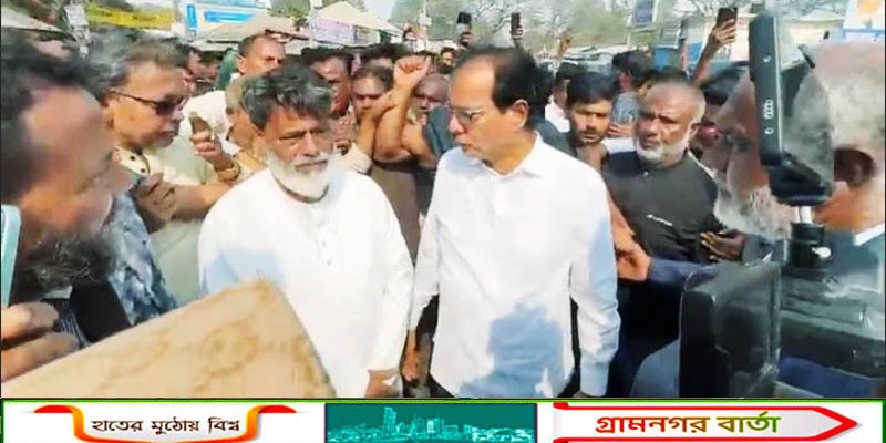 রংপুর-৪ আসনে বিএনপির প্রায় ৩ঘন্টা সড়ক অবরোধ