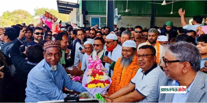 মুন্সীগঞ্জ ১ আসনে নব-নির্বাচিত সংসদ সদস্য শেখ মো:আব্দুল্লাহকে গণসংবর্ধনা