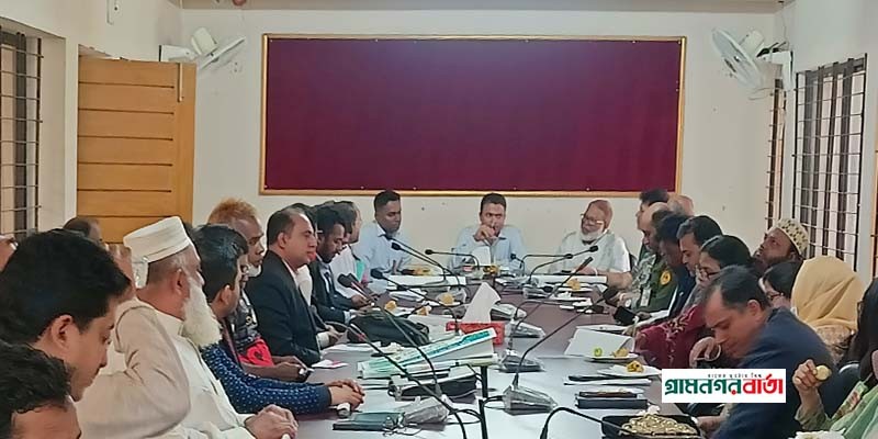 শ্রীনগরে আন্তর্জাতিক মাতৃভাষা ও মহান শহীদ দিবসের প্রস্তুতি মূলক সভা