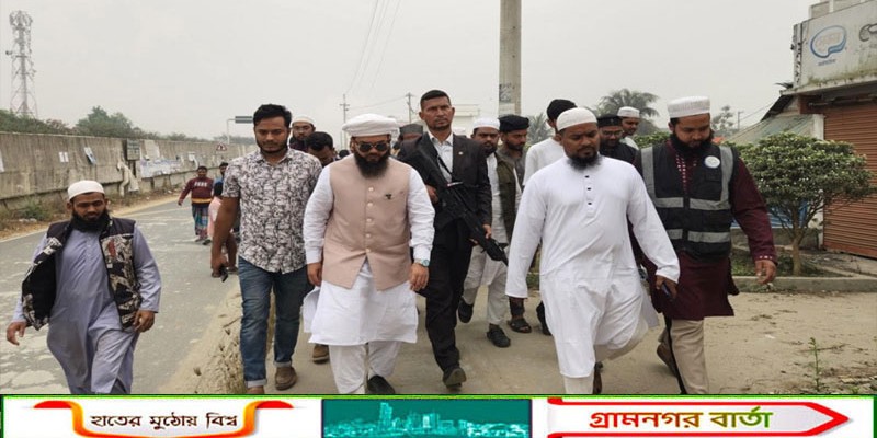 ঢাকা-ভাঙ্গা এক্সপ্রেসওয়েতে পরিবহনে বাড়তি ভাড়া ও চাঁদাবাজি বন্ধে এমপি হানজালা'র ঝটিকা অভিযান