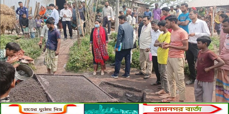 কাউনিয়ার হারাগাছে অবৈধ মসলা কারখানা বন্ধ করে দিল প্রশাসন