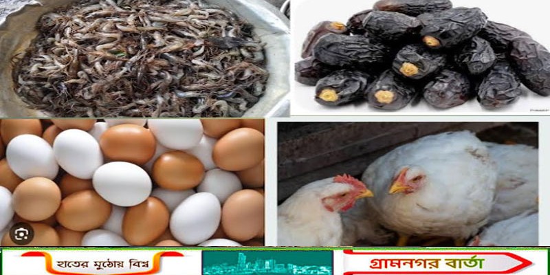 পঞ্চগড়ে কমেছে লেবু ও শসার দাম, রোজাদারের চাহিদা ছোটো মাছে