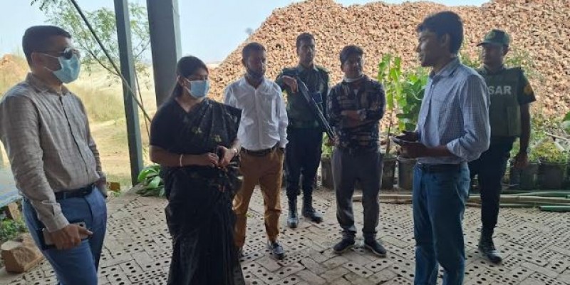 সিরাজদিখানে তিন ইটভাটায় ৯ লাখ টাকা জরিমানা   