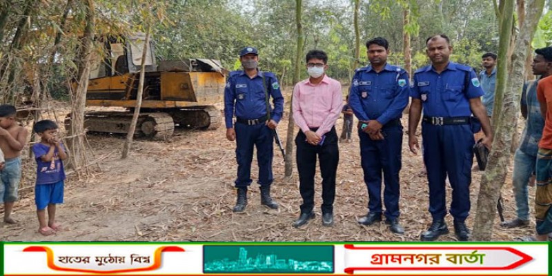 নন্দীগ্রামে ভেকু মেশিনের ব্যাটারিসহ যন্ত্রাংশ জব্দ ও দুই দোকান মালিককে জরিমানা 