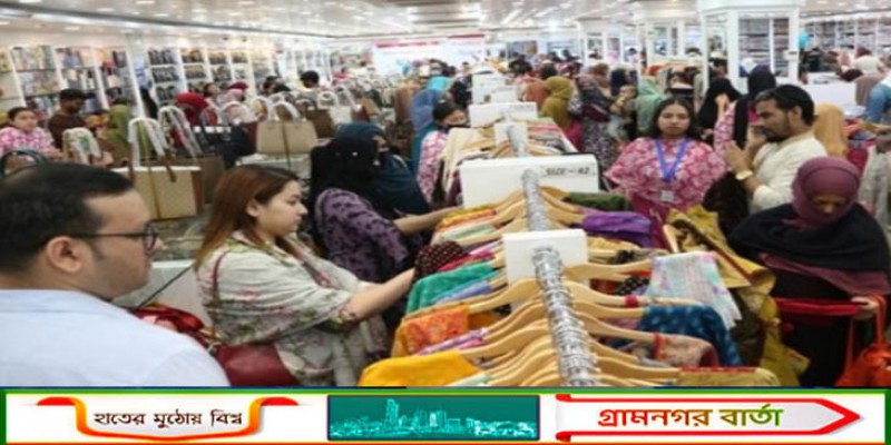 সিলেটে অবশেষে জমে ওঠেছে ঈদের বাজার