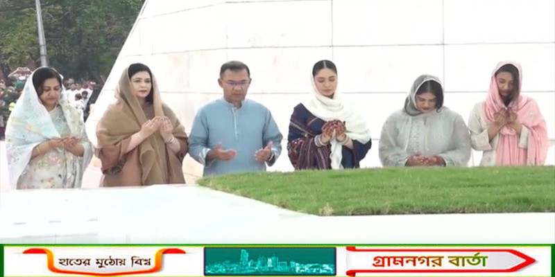 জিয়াউর রহমান ও খালেদা জিয়ার কবর জিয়ারত করলেন প্রধানমন্ত্রী