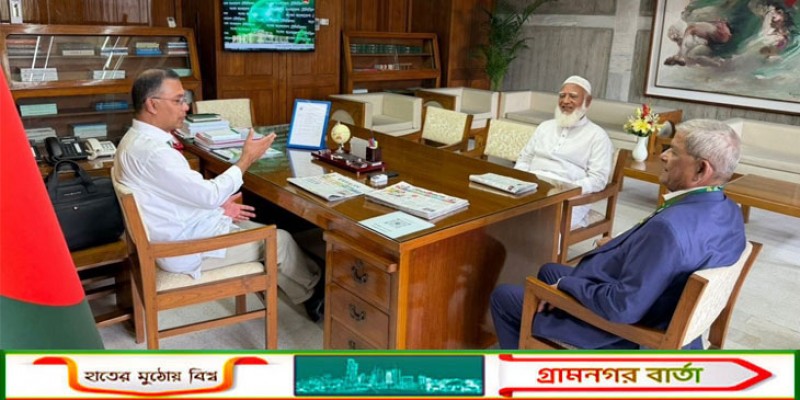 প্রধানমন্ত্রীর সঙ্গে বিরোধীদলীয় নেতার সৌজন্য সাক্ষাৎ