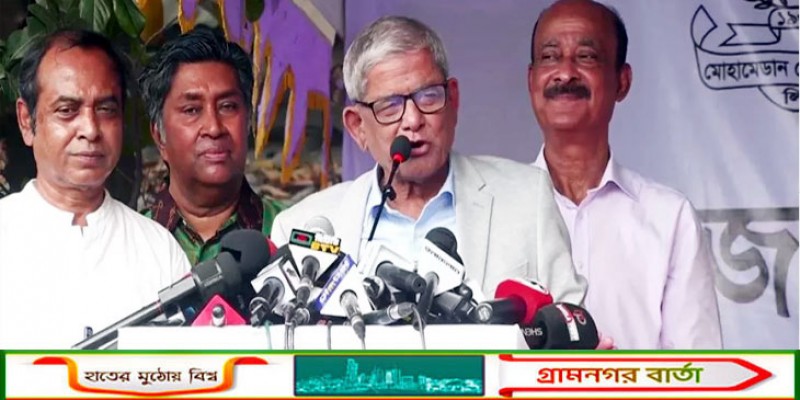 প্রধানমন্ত্রী ক্রীড়াঙ্গনকে রাজনীতি মুক্ত রাখতে চান: মির্জা ফখরুল