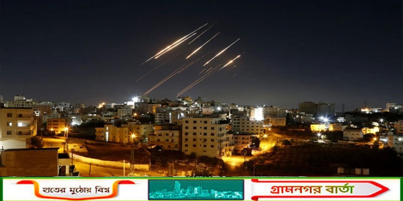 ইসরায়েলে দফায় দফায় ইরানের ক্ষেপণাস্ত্র হামলা