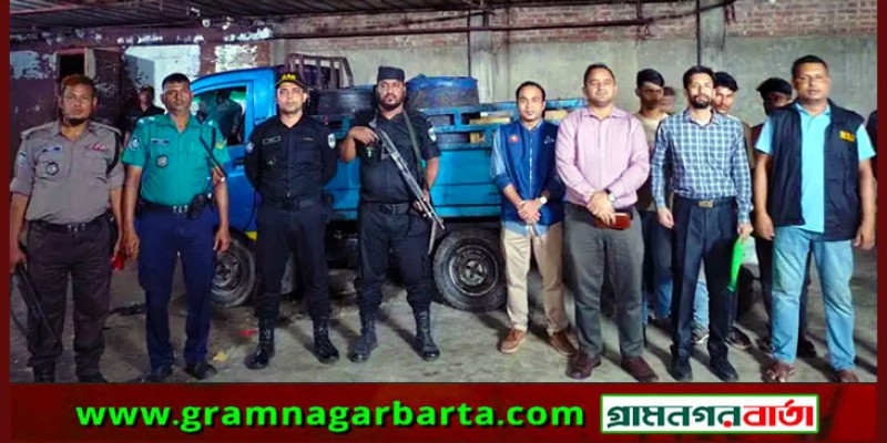 অবৈধভাবে মজুত ২২ হাজার লিটার ভোজ্যতেল জব্দ, জরিমানা ৬০ হাজার