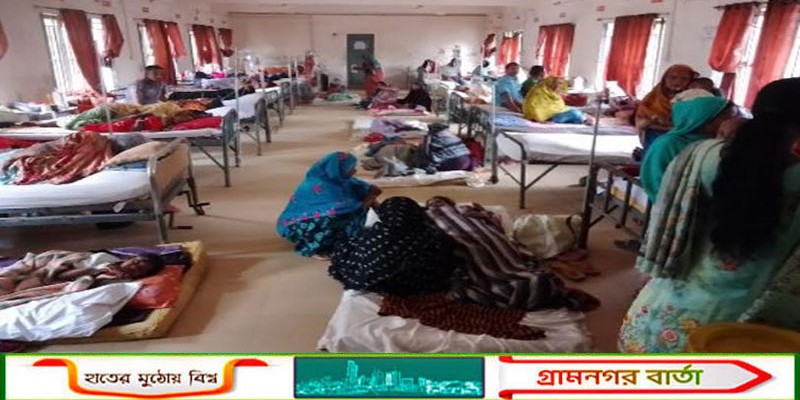 সাত দিনে ভর্তি হয়েছে ৪৬৮ জন রোগী, এরমধ্যে ভায়রিয়ায় আক্রান্ত শিশু ১০১ জন