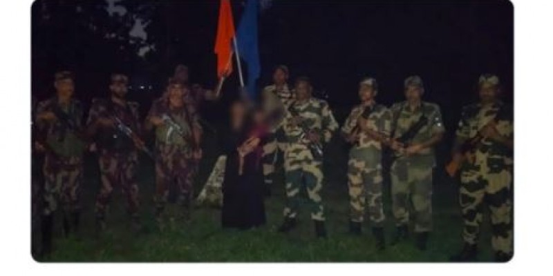 পঞ্চগড়ে পতাকা বৈঠকের পর শিশু এক নারীকে ফেরত দিলো বিএসএফ 