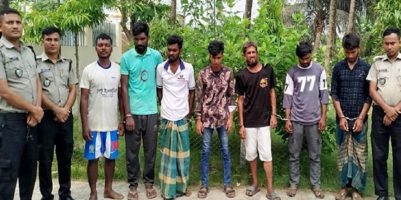 আদমদীঘিতে সাত মাদক কারবারির জেল-জরিমানা