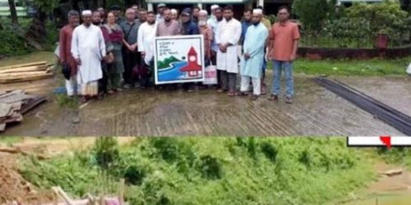 সিলেটের গোলাপগঞ্জ ঢাকাদক্ষিণ ডাক বাংলা পুকুর ভরাটের অভিযোগ, হাইকোর্টের আদেশ অমান্য